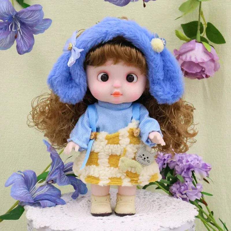 25cm Reborn Baby Doll For Girls Cute Big Head Design - ToylandEU