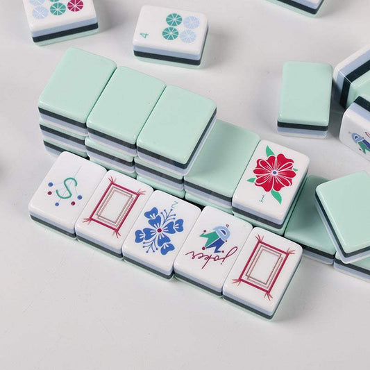 Acrylic American Mahjong Tile Set | Games