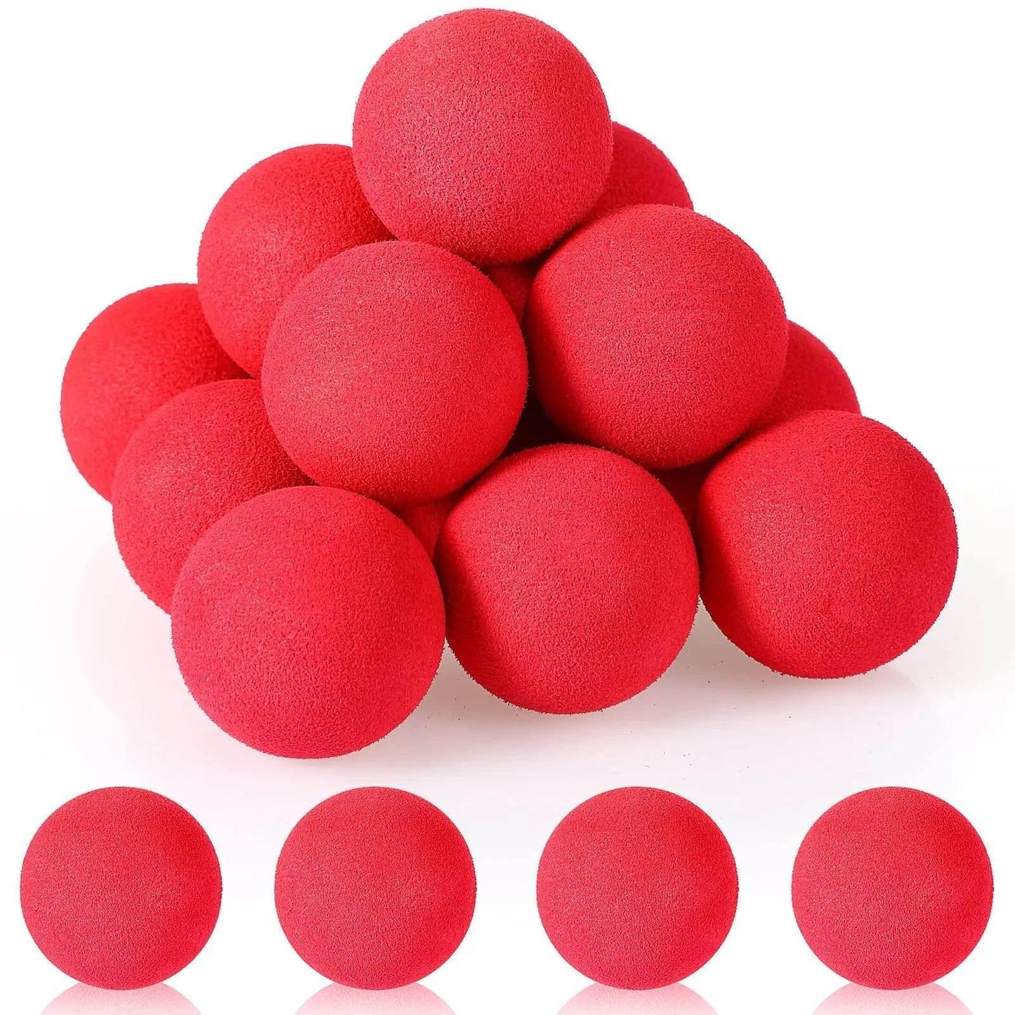 25pcs Popper Refill Balls 2.8cm Soft Foam Ball Bullets - ToylandEU