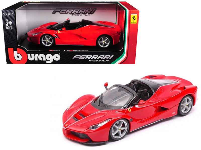 Ferrari LaFerrari Diecast Model | 1/24 Scale | Opening Hood | Red