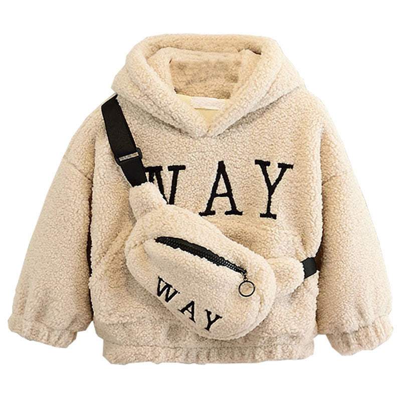 Kids' Fleece Jacket With Hat | Cashmere | Baby & Children's Outerwear