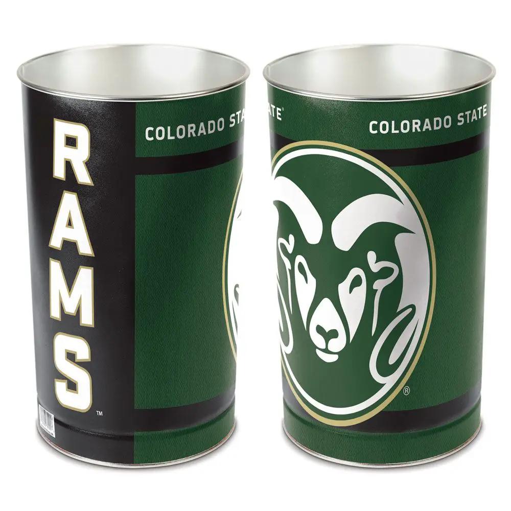 Colorado State Rams Wastebasket 15 Inch - Periodic Restock