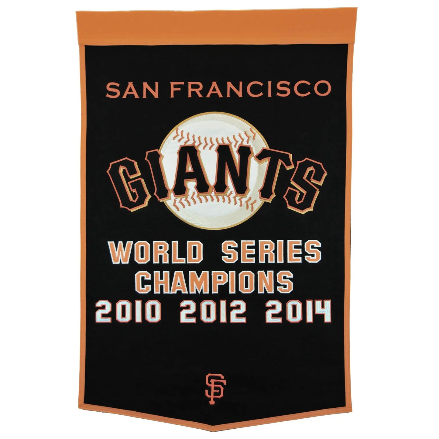 San Francisco Giants Banner 24x36 Wool Dynasty