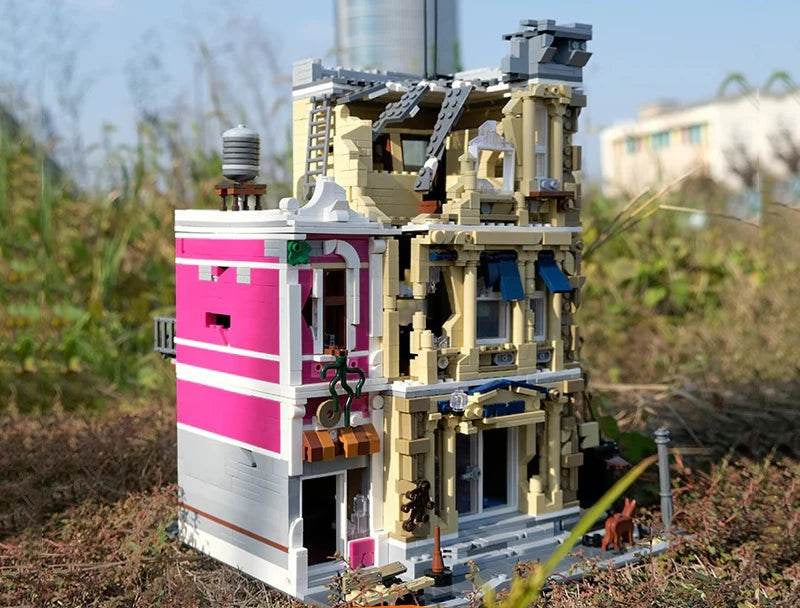 2689PCS MOC Doomsday Police Station Model Building Blocks - ToylandEU