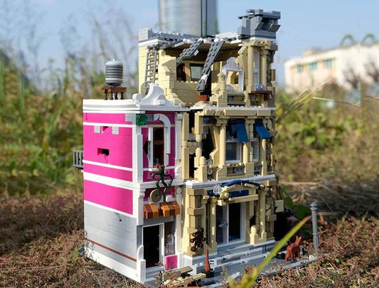 2689PCS MOC Doomsday Police Station Model Building Blocks - ToylandEU