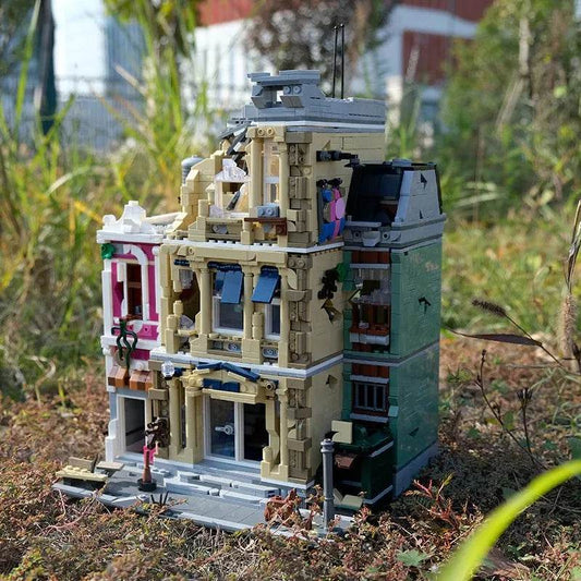 2689PCS MOC Doomsday Police Station Model Building Blocks - ToylandEU