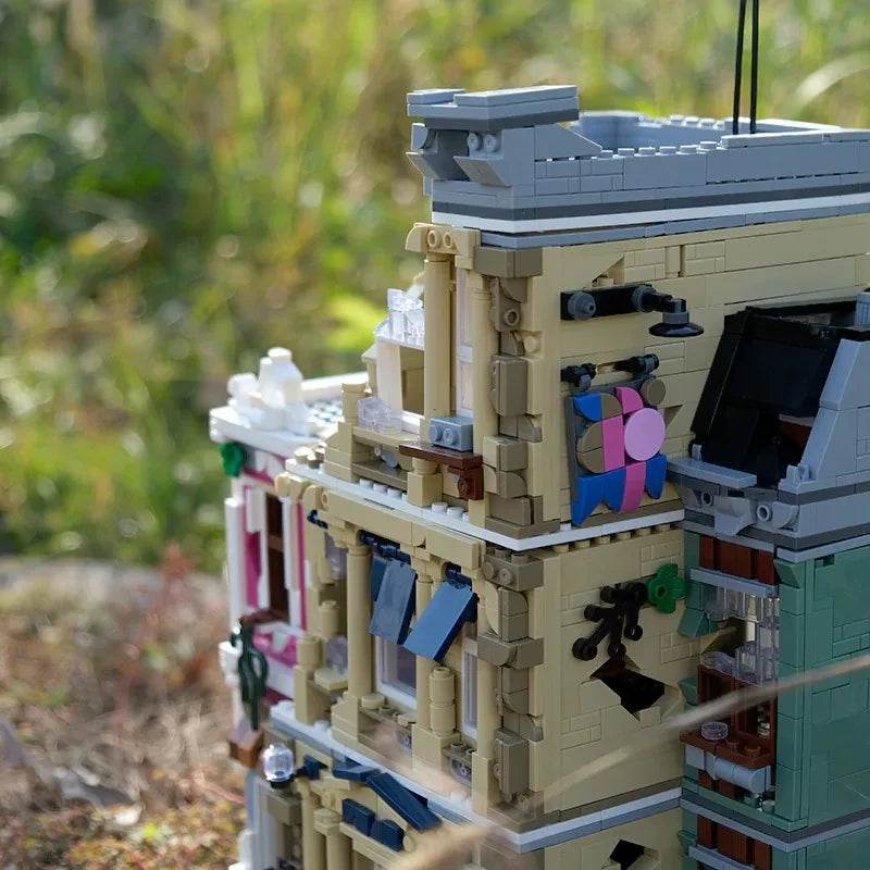 2689PCS MOC Doomsday Police Station Model Building Blocks - ToylandEU