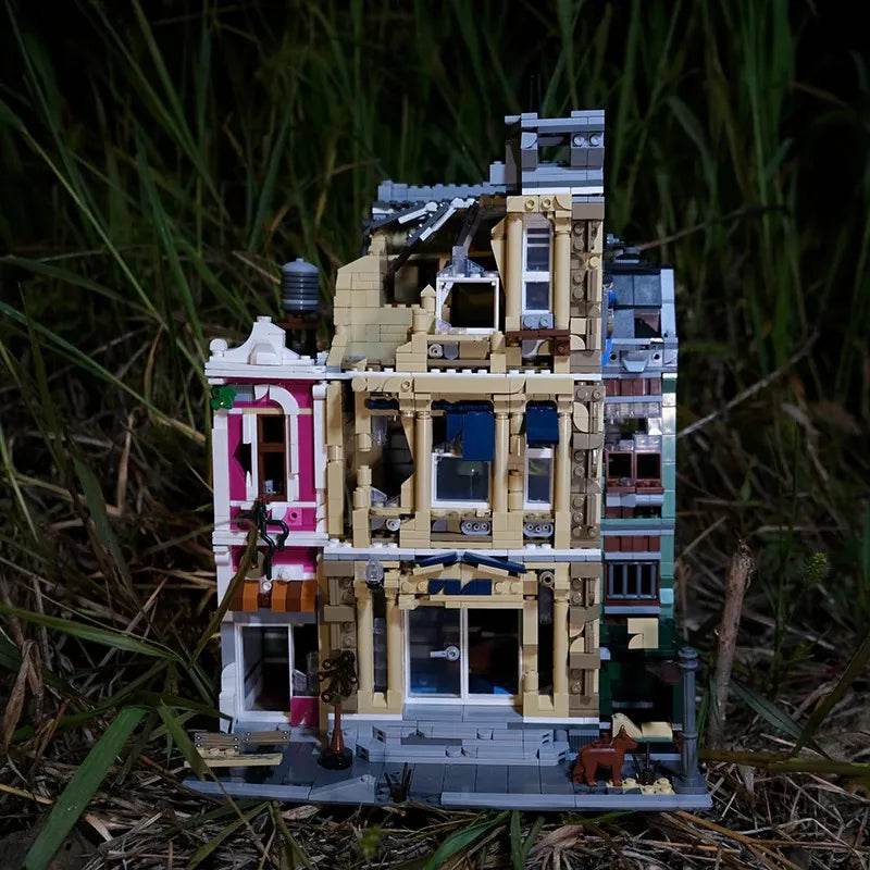 2689PCS MOC Doomsday Police Station Model Building Blocks - ToylandEU