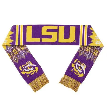 LSU Tigers Lodge Scarf
