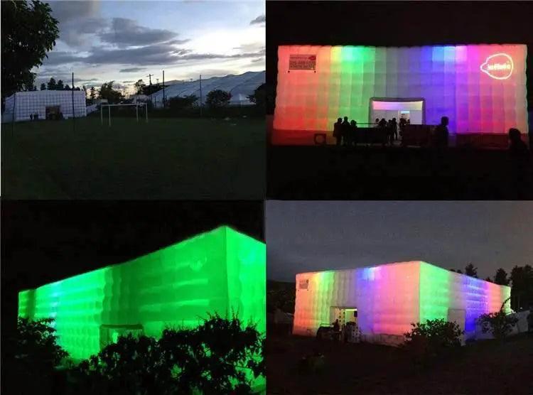  26FT Large LED Inflatable Air Club Tent House With Blower -  ToylandEU™