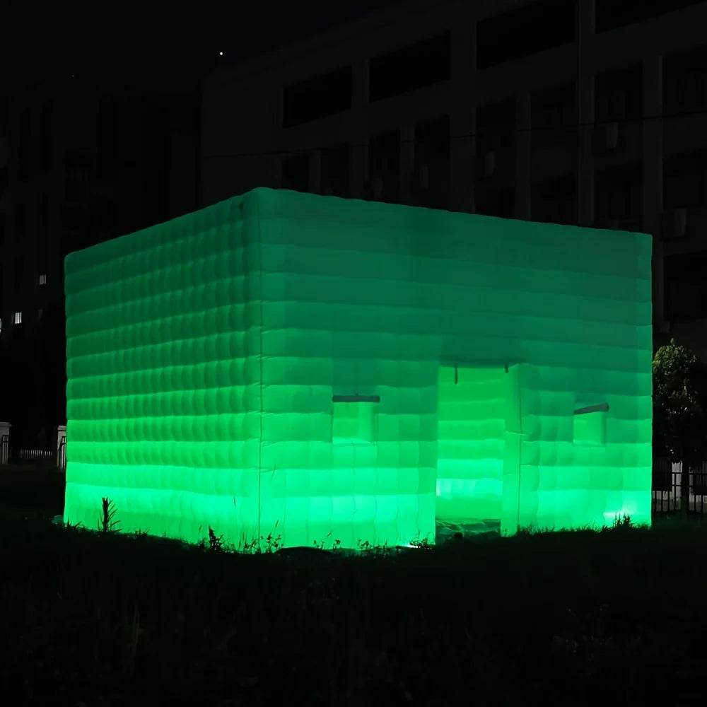 26FT Large LED Inflatable Air Club Tent House With Blower - ToylandEU