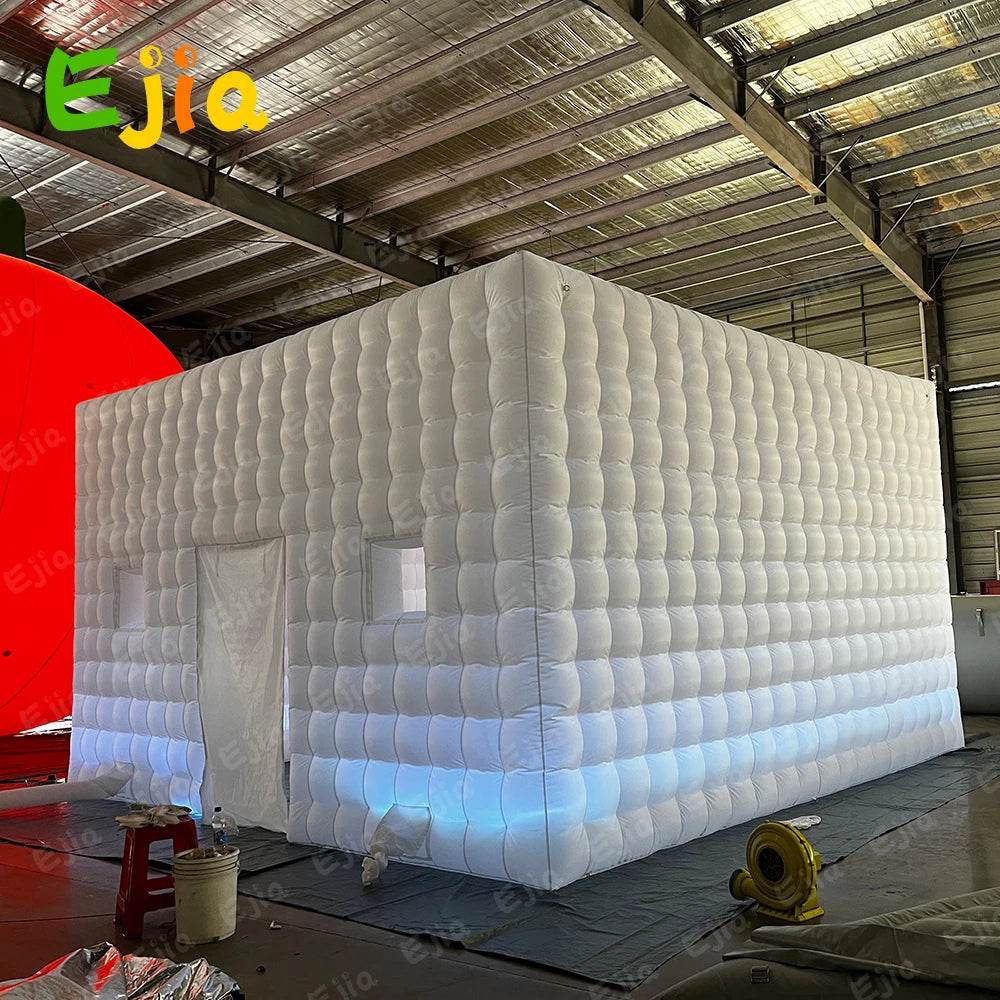 26FT Large LED Inflatable Air Club Tent House With Blower - ToylandEU