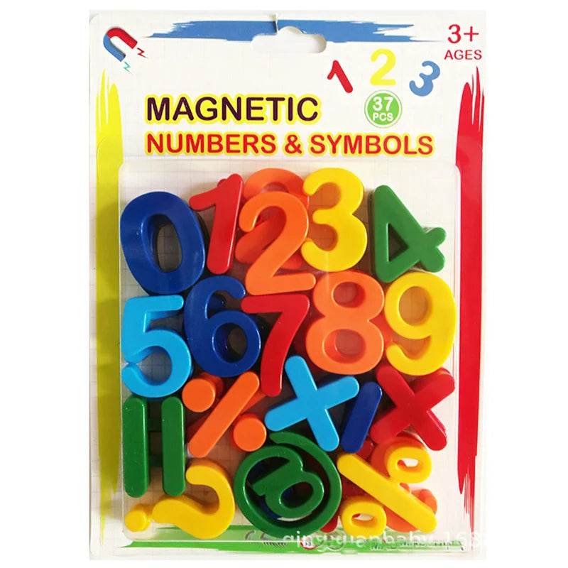 26pcs Magnetic Learning Alphabet Letters Plastic Refrigerator Stickers for Kids Spelling and Counting - ToylandEU