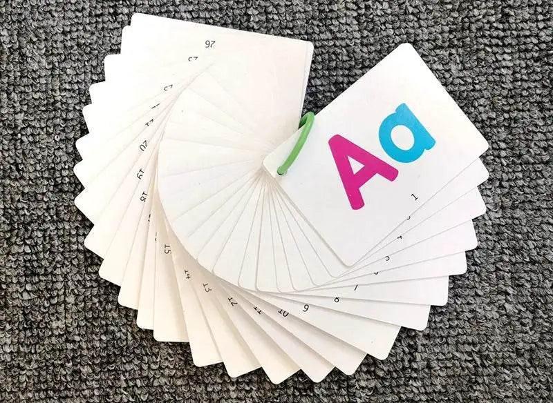  27 First Words Flashcards Alphabets ABC Animal Cards with 1 Pen for Early Learners Kids Gifts -  ToylandEU™