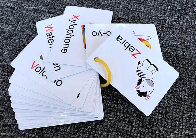  27 First Words Flashcards Alphabets ABC Animal Cards with 1 Pen for Early Learners Kids Gifts -  ToylandEU™