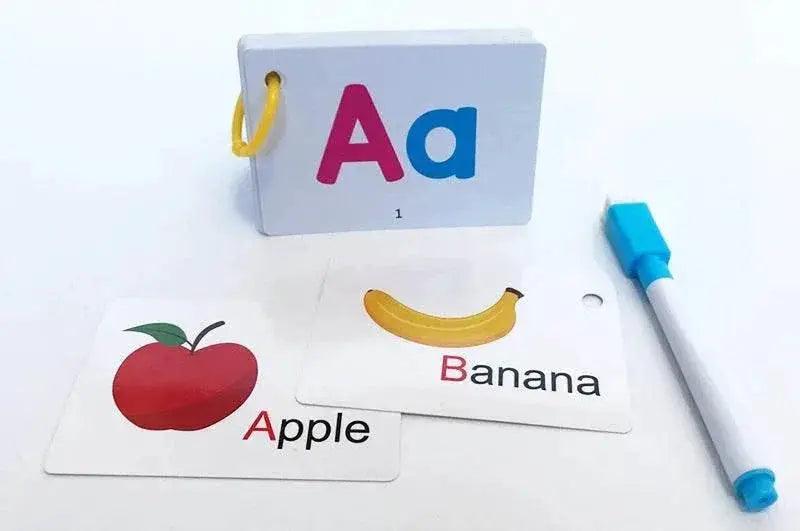  27 First Words Flashcards Alphabets ABC Animal Cards with 1 Pen for Early Learners Kids Gifts -  ToylandEU™