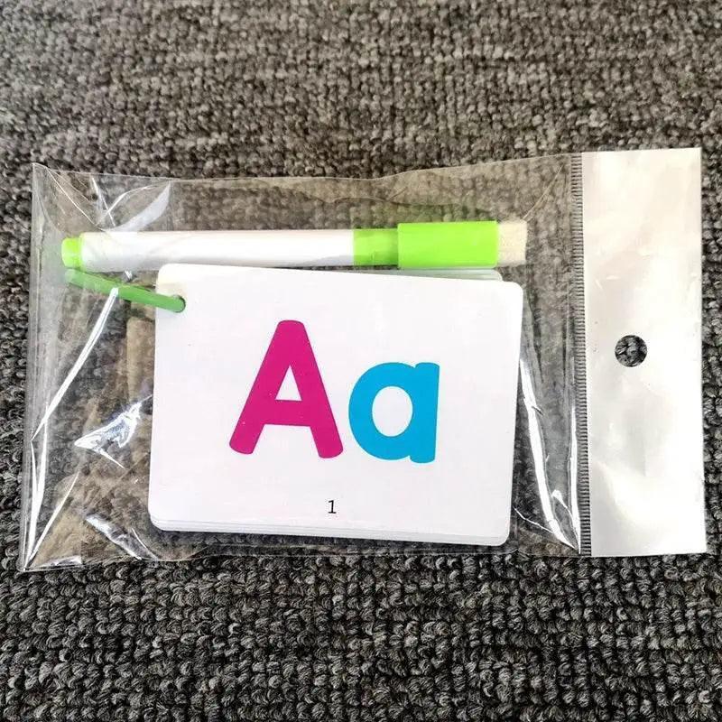  27 First Words Flashcards Alphabets ABC Animal Cards with 1 Pen for Early Learners Kids Gifts -  ToylandEU™