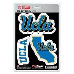 UCLA Bruins Decal Die Cut Team 3 Pack