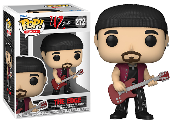 Funko Pop The Edge U2 Figure Near Mint Condition Exclusive