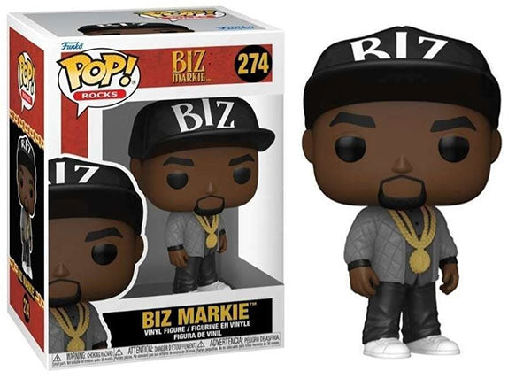 Biz Markie Funko Pop 274 Near Mint Condition With PopShield