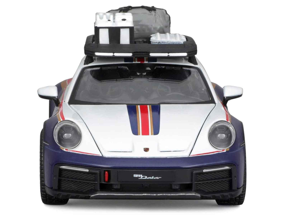 Porsche 911 Dakar #953 | 1/24 Diecast Model Car | Bburago | Roughroads Porsche Series