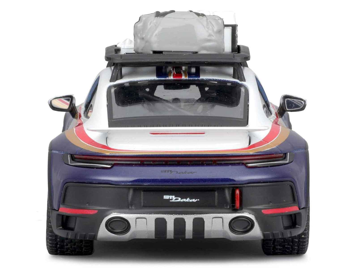 Porsche 911 Dakar #953 | 1/24 Diecast Model Car | Bburago | Roughroads Porsche Series