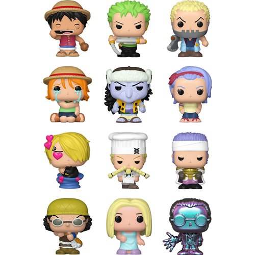 One Piece Funko Bitty Pop Blind Bag | Assorted Mini Figure | 1 Count