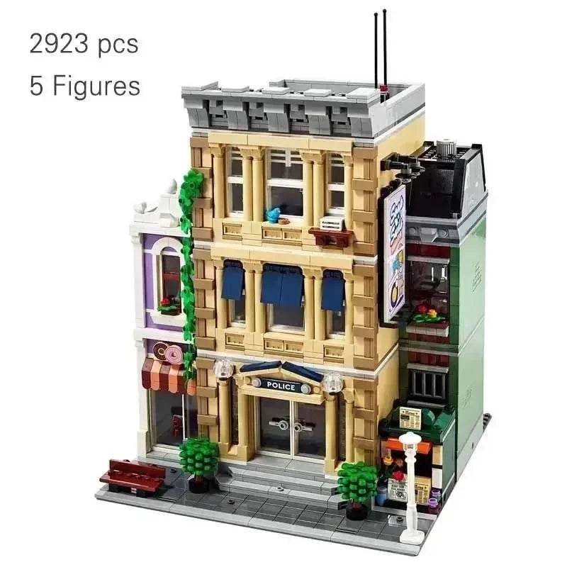 2923 Pcs Police Station Building Blocks Bricks Compatible 1661 Educational Toys Gift IN STOCK - ToylandEU