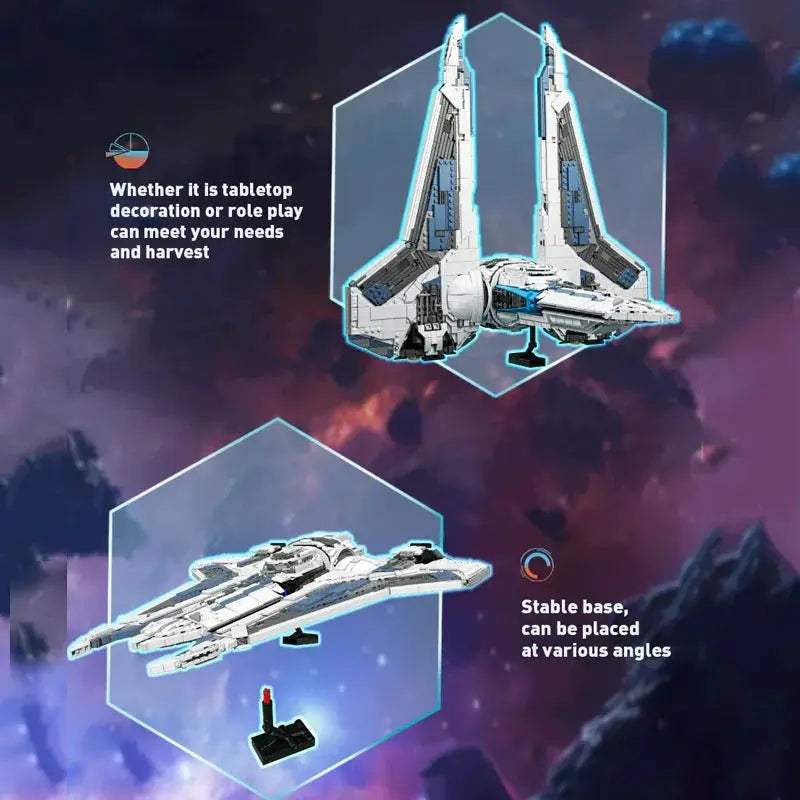 2948 PCS Starship Building Blocks Set Compatible With Lego - ToylandEU