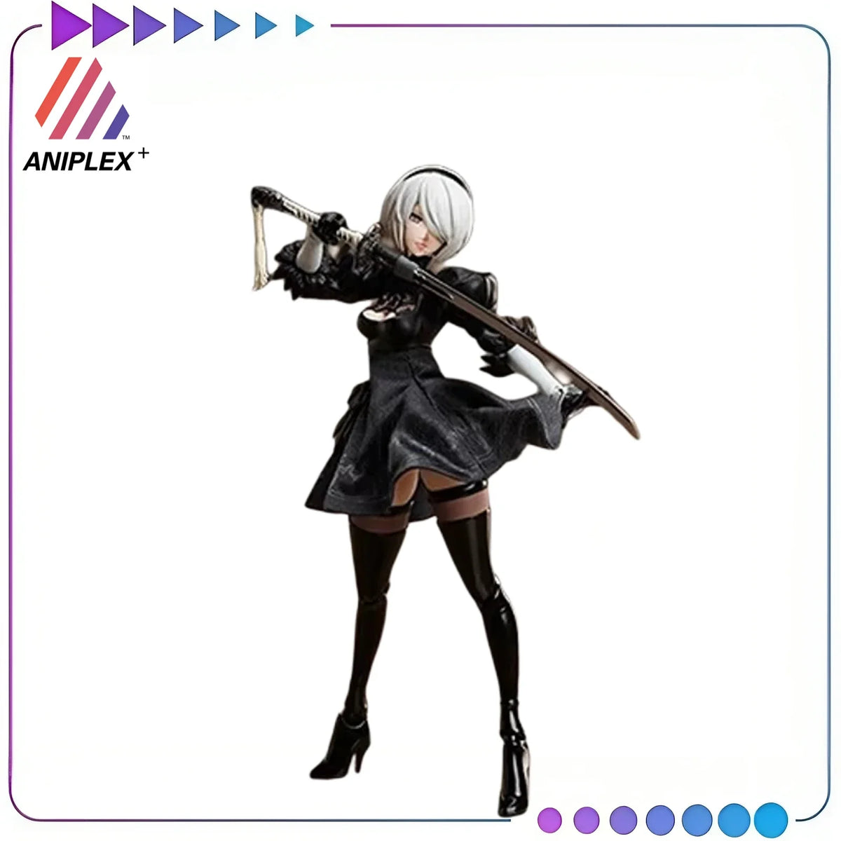 2B Action Figure | NieR Automata Ver1.1a, 1/12 Scale | Toylandeu™