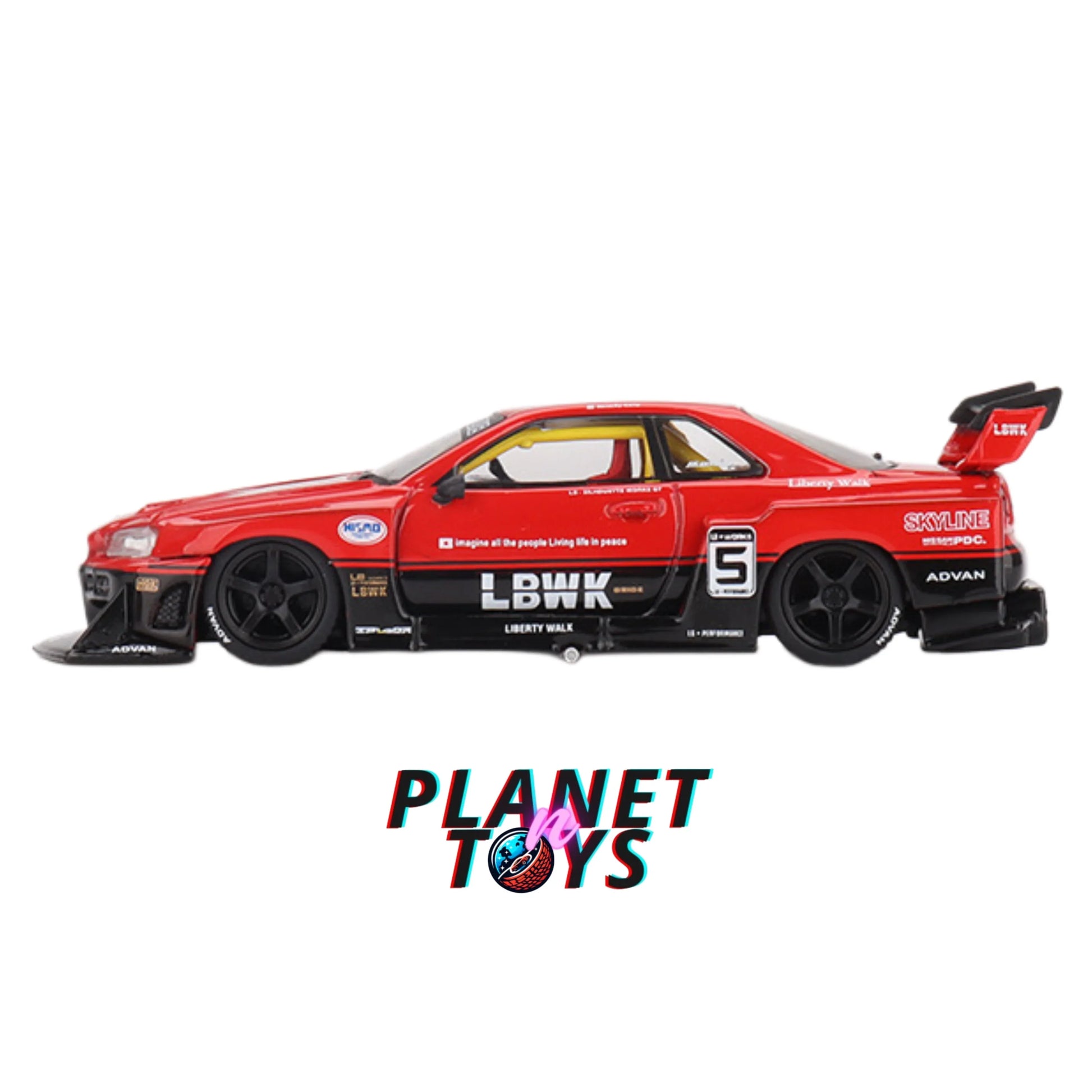 Mini GT 1 64 Scale Nissan LBER34 Super Silhouette Diecast - ToylandEU