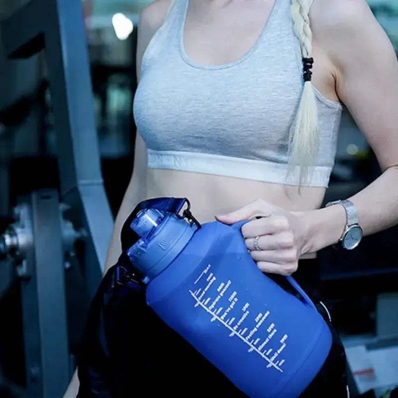 2L Silicone Foldable Water Bottle With Handle BPA Free Portable - ToylandEU