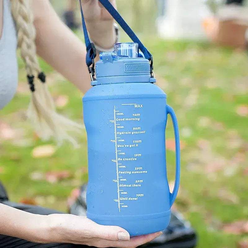 2L Silicone Foldable Water Bottle With Handle BPA Free Portable - ToylandEU