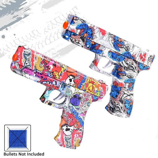 2PCS Shooting Toy Ball Blaster Fully Manual Outdoor Toy - ToylandEU