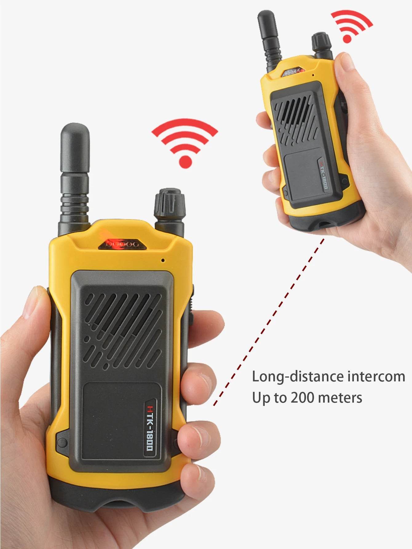 2Pcs Walkie Talkies Mini Model Interphone Long Range Kids - ToylandEU