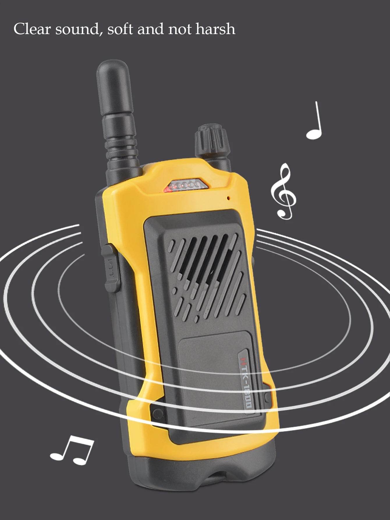 2Pcs Walkie Talkies Mini Model Interphone Long Range Kids - ToylandEU