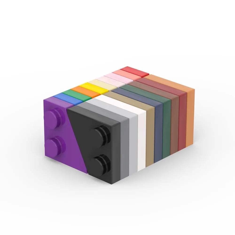 2X2 Wedge Plate | Lego Compatible | Toylandeu™