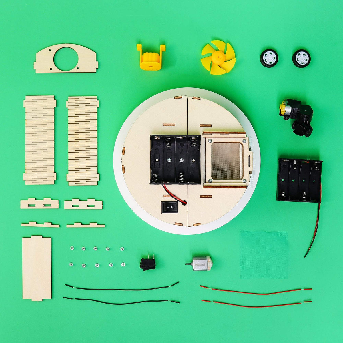 DIY Robot Vacuum Kit | Obstacle Avoidance | Hands On Assembly | Junior Makers