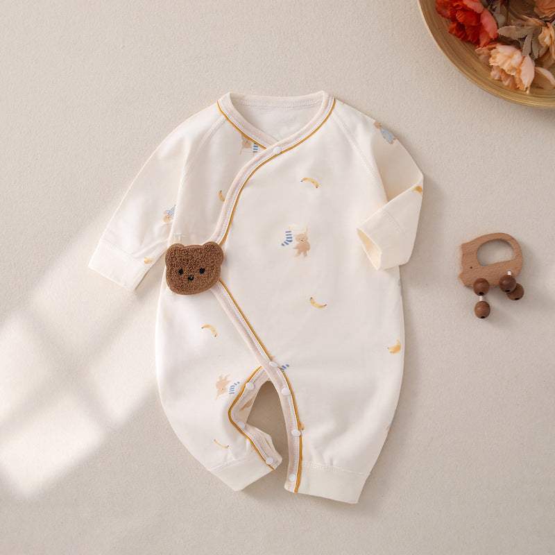 Newborn Butterfly Boneless Romper | Cotton | Jumpsuit Style