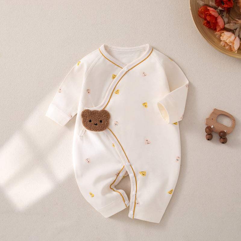 Newborn Butterfly Boneless Romper | Cotton | Jumpsuit Style