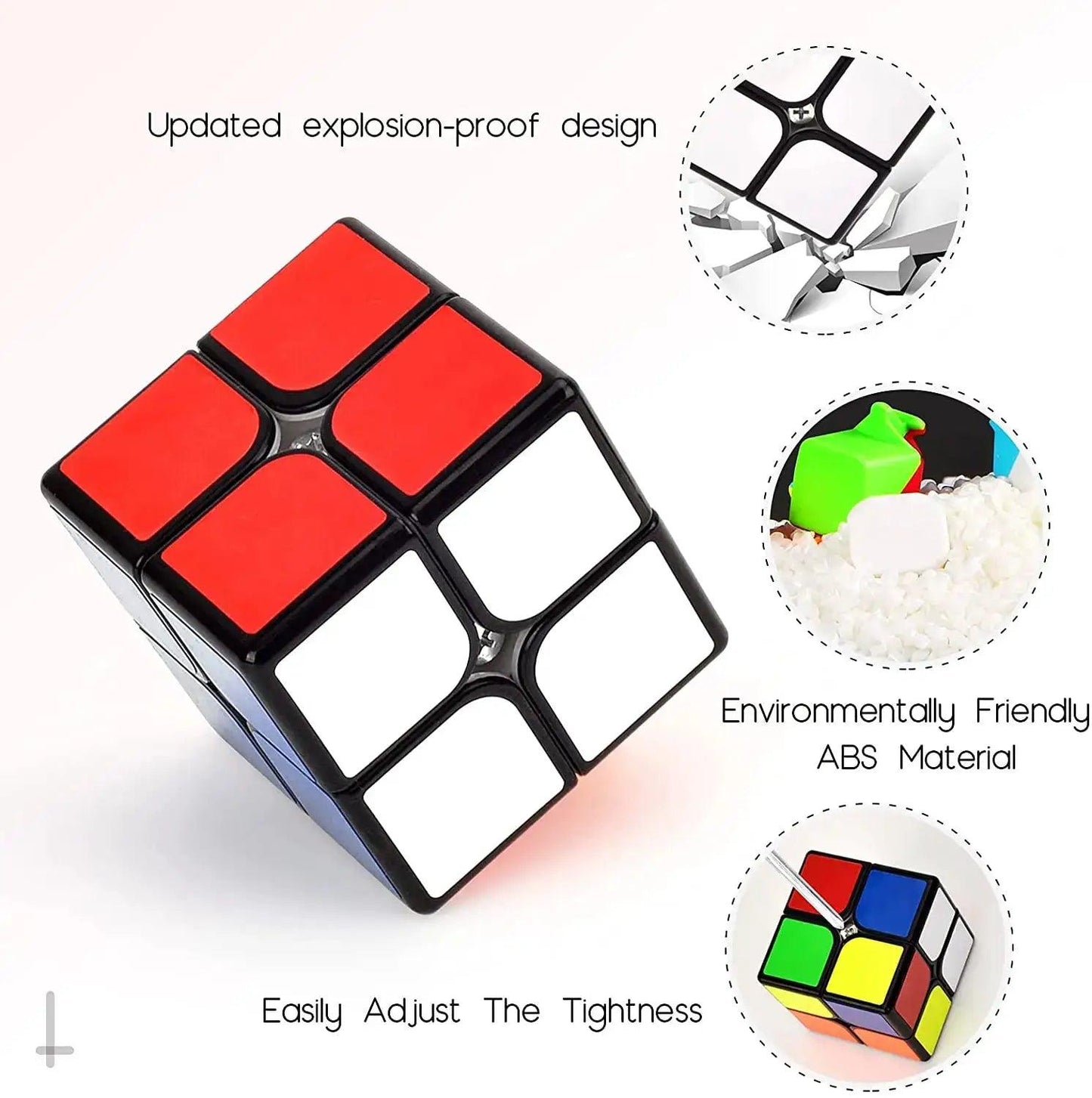  2x2 Speed Cube Magic Puzzle Toy For All Ages -  ToylandEU™