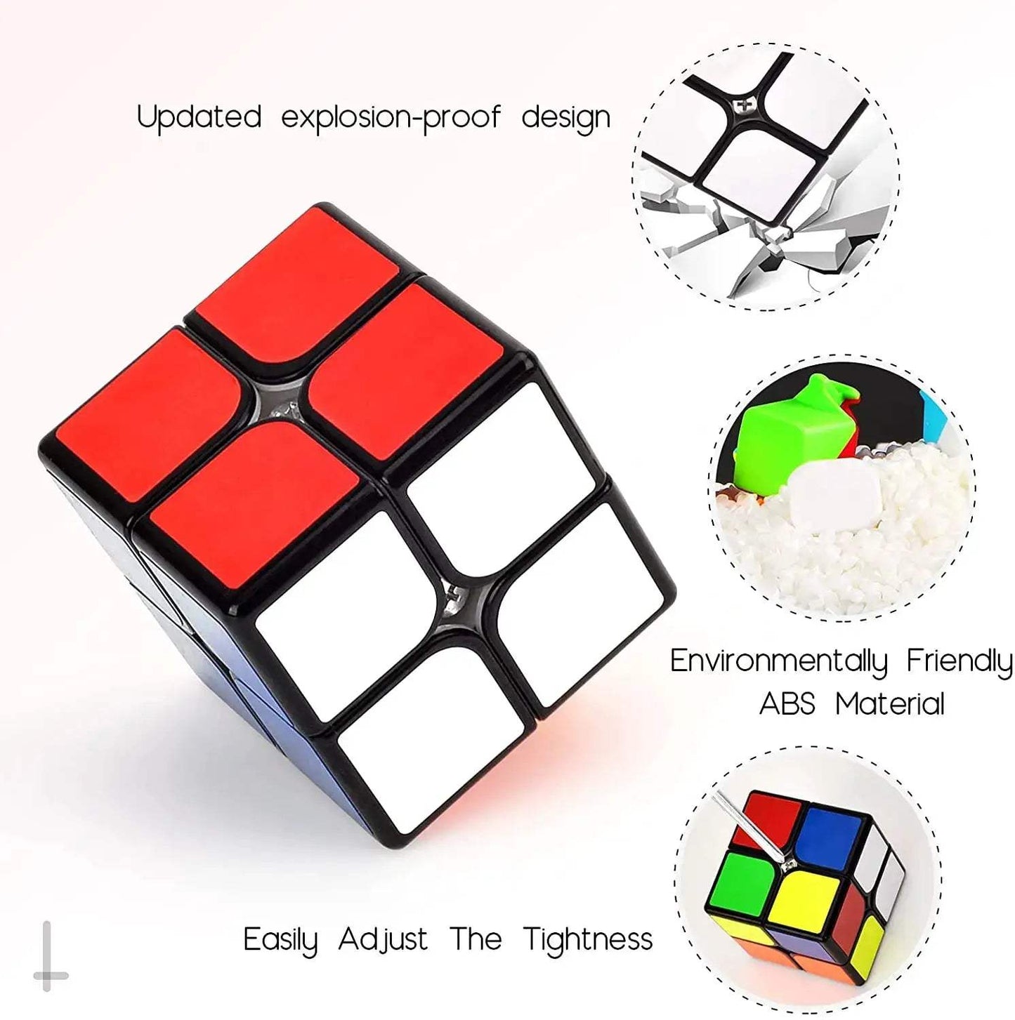  2x2 Speed Cube Magic Puzzle Toy For All Ages -  ToylandEU™