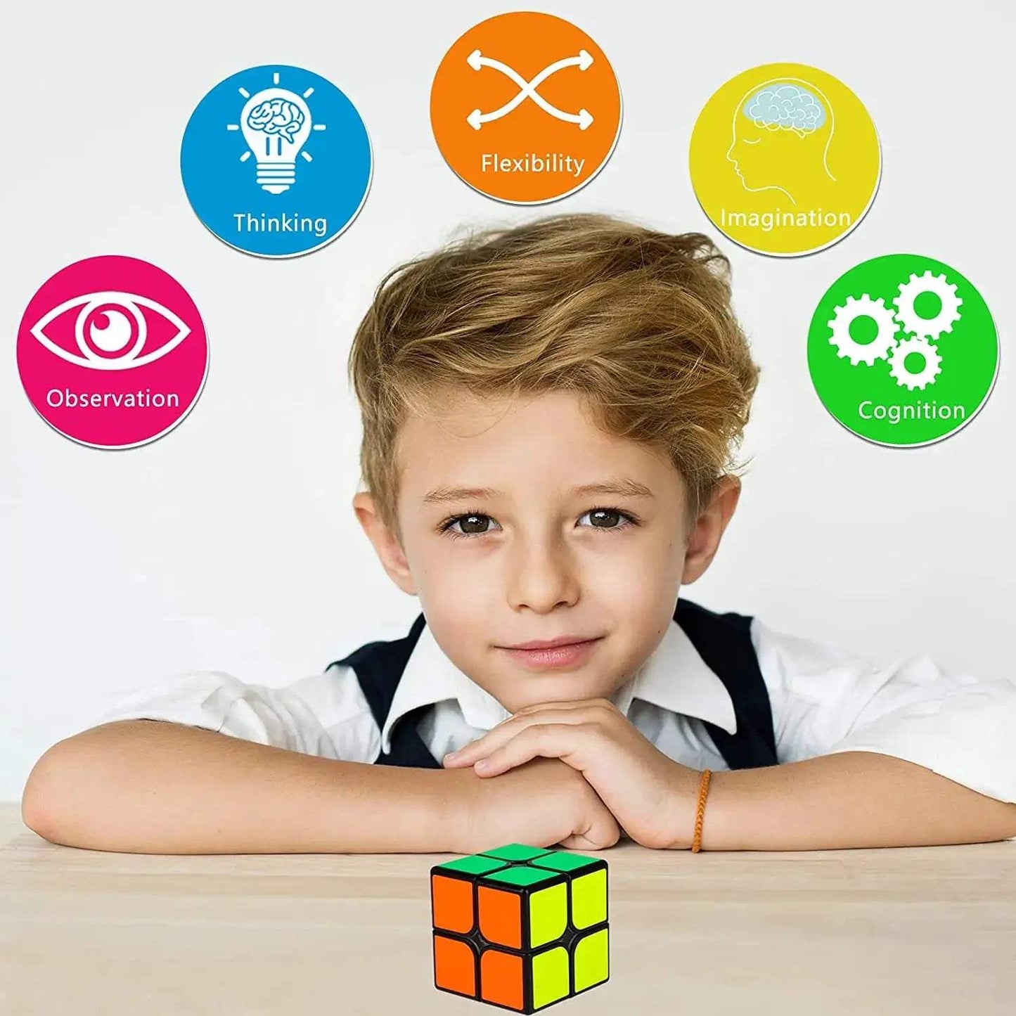  2x2 Speed Cube Magic Puzzle Toy For All Ages -  ToylandEU™
