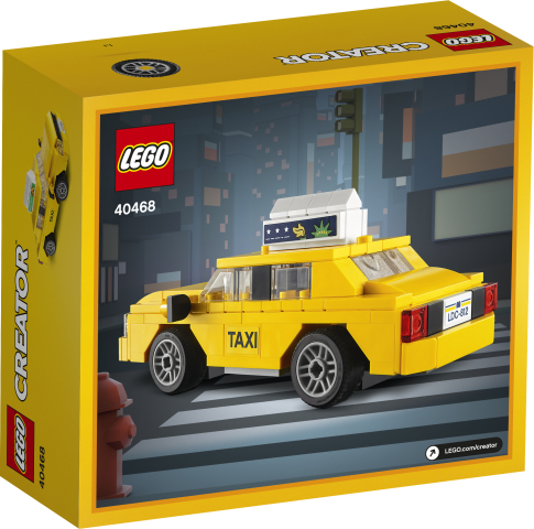 LEGO® Creator Yellow Taxi | 124 Piece Building Set | Ages 7 And Up