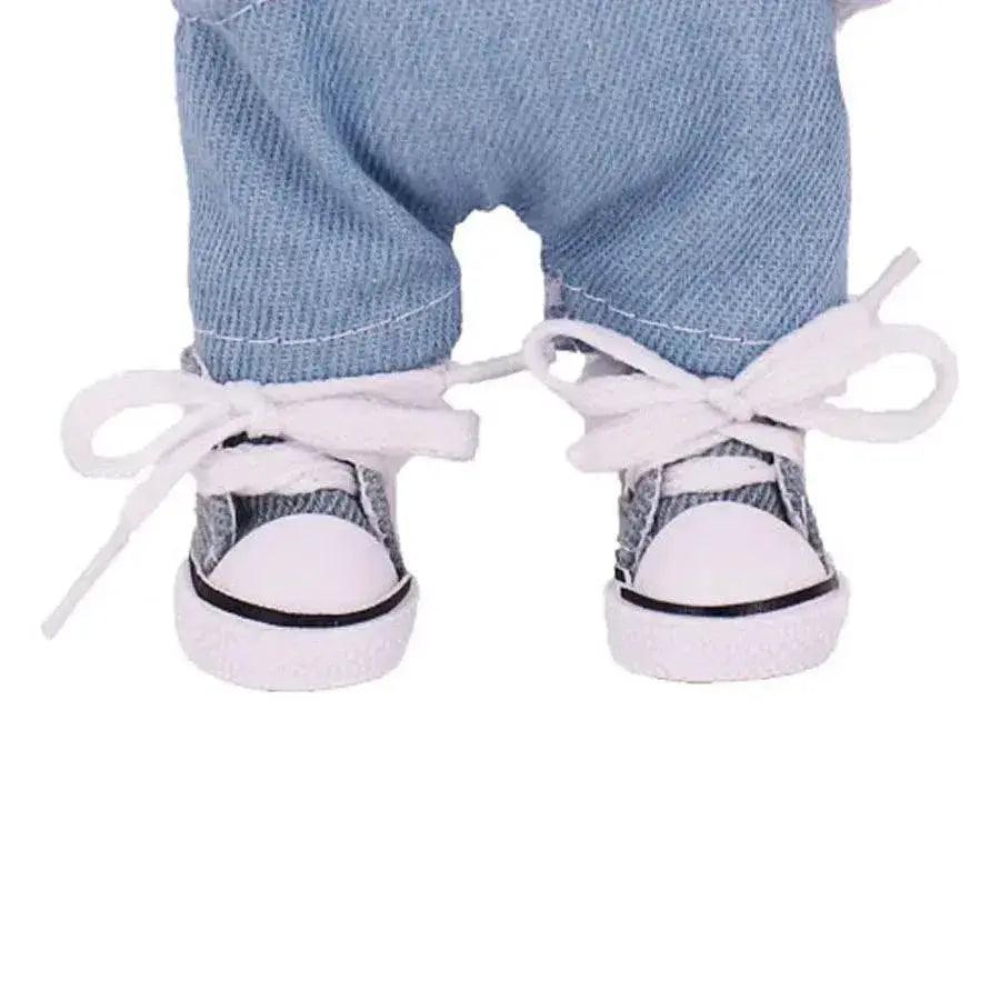  3.8cm Doll Canvas Leather Shoes For Labubu Doll Accessories -  ToylandEU™