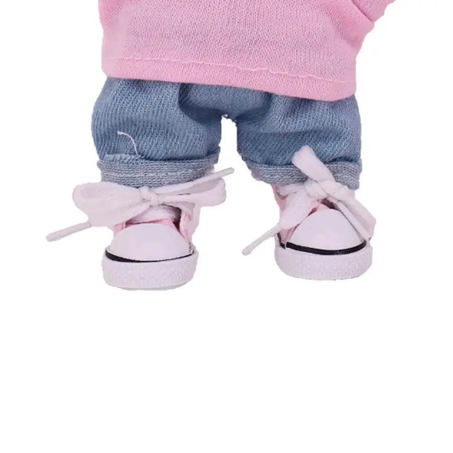  3.8cm Doll Canvas Leather Shoes For Labubu Doll Accessories -  ToylandEU™