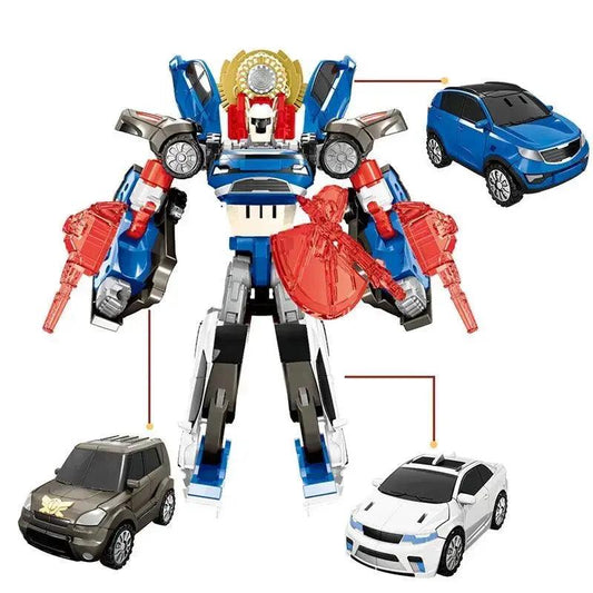  3 In 1 Tobots Transforming Robot Toy For Kids Safe ABS -  ToylandEU™