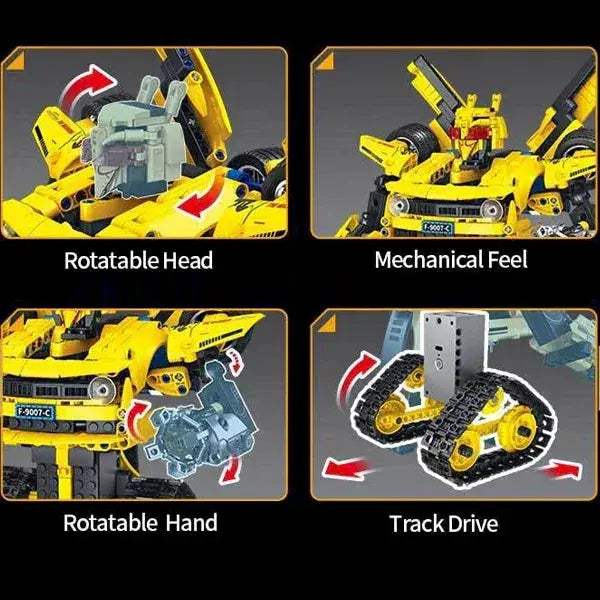 3 In 1 Transforming Robot Building Blocks LEGO Compatible - ToylandEU