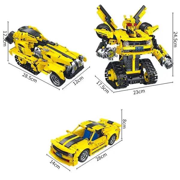 3 In 1 Transforming Robot Building Blocks LEGO Compatible - ToylandEU