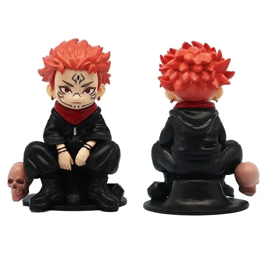 Jujutsu Kaisen Chibi Figurine Set Gojo Sukuna Collectible Figures - ToylandEU